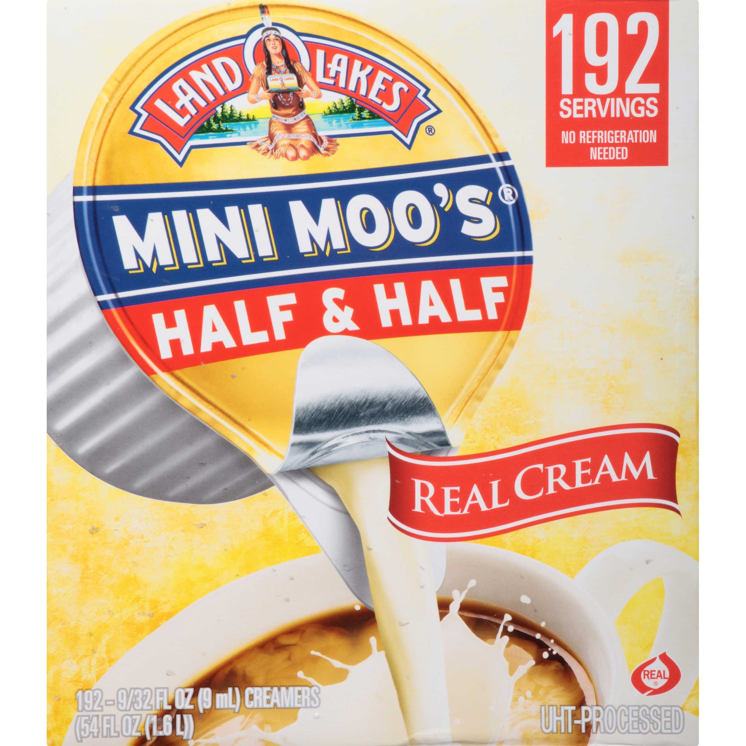 Land O Lakes Mini Moo's Half And Half Creamer -- 192 Per Case