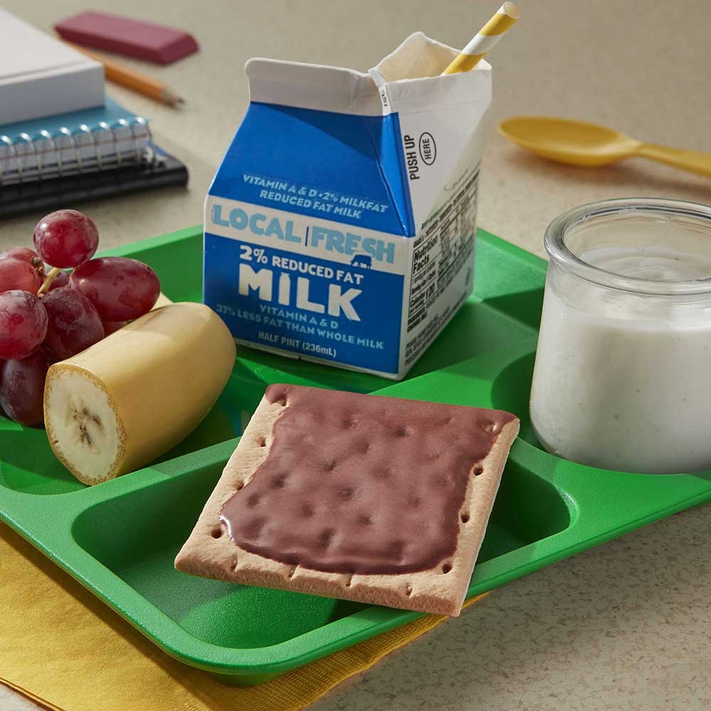 Kelloggs Pop Tarts Frosted Fudge Whole Grain Chocolate Toaster Pastry, 1.76 Ounce -- 120 per case.