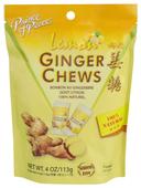 Prince of Peace Lemon Ginger Chews, 4 Ounce -- 12 per case