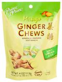 Prince of Peace Mango Ginger Chews, 4 Ounce
