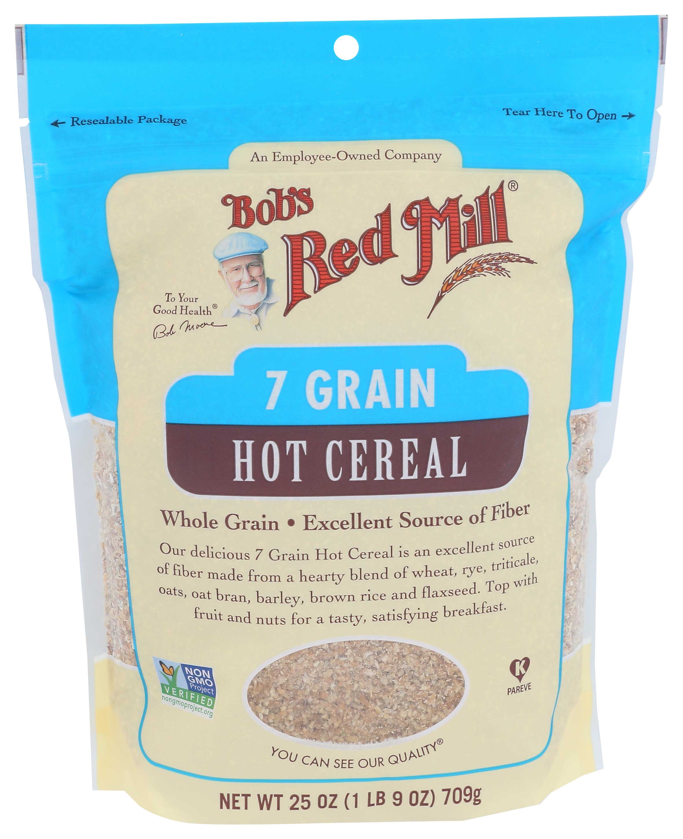 Bob's Red Mill 7 Grain Hot Cereal, 25 Ounce -- 4 Per Case
