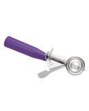 1 Ounce Orchid Stainless Steel Disher.