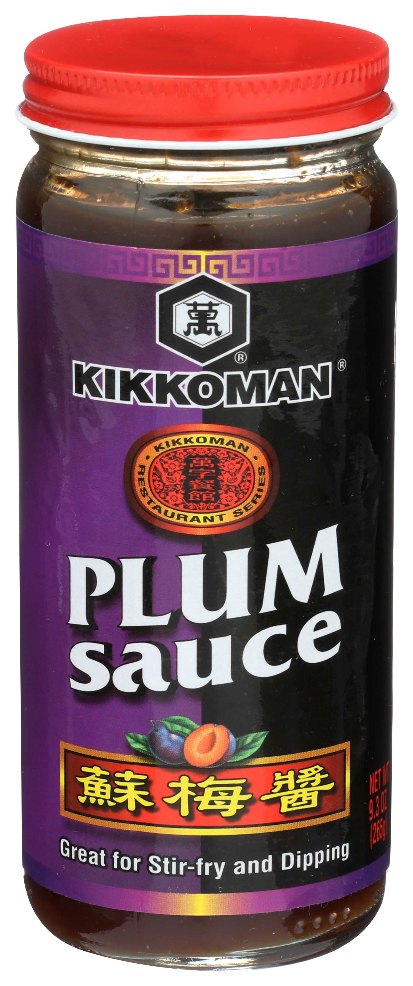 Kikkoman Plum Sauce - 9.2 ounce each -- 12 per case.