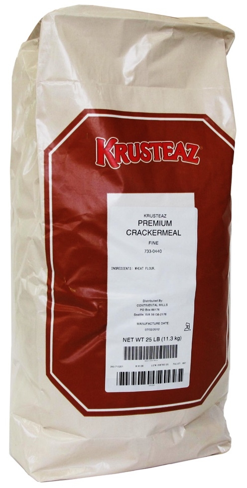 Krusteaz Premium Crackermeal Fine Breadcrumb, 25 Pound