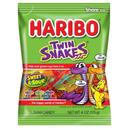 Haribo Twin Snakes Sweet and Sour Gummies, 4 Ounce -- 12 per case