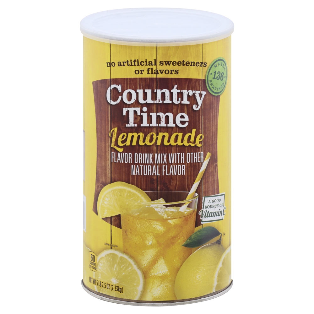 Country Time Lemonade Beverage, 5.156 Pound -- 6 Per Case