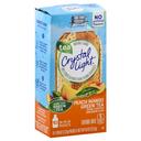 Crystal Light On The Go Peach Mango Green Tea Powdered Soft Drink Mix, 0.08 Ounce - 10 per pack -- 12 packs per case.