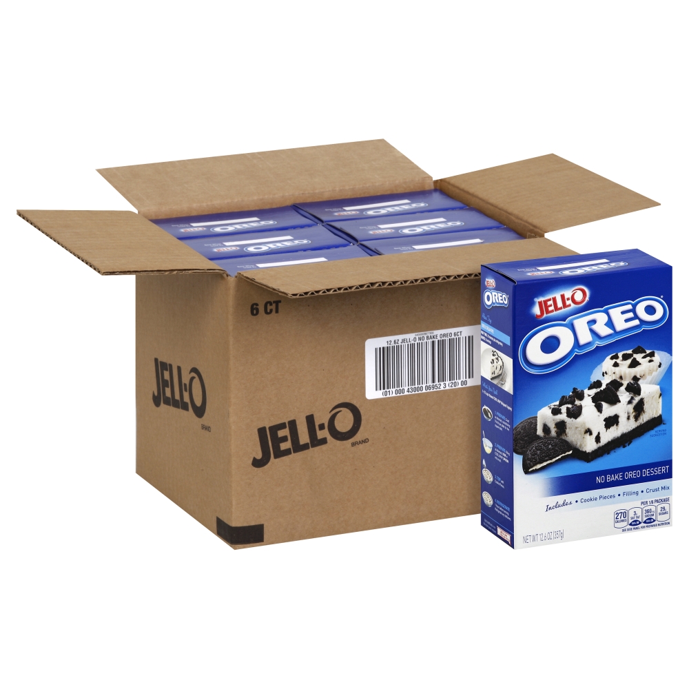 Jello No Bake Oreo Dessert, 12.6 Ounce -- 6 per case.