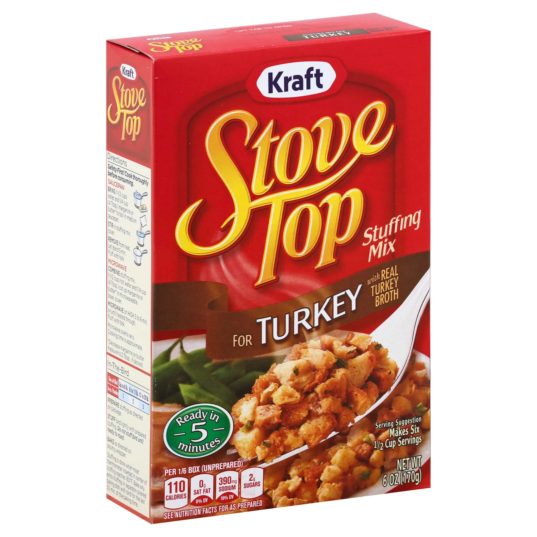 Stove Top Turkey Stuffing, 6 Ounce -- 12 Per Case