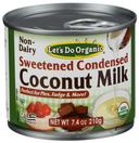 Lets Do Organic Sweetened Condensed Coconut Milk, 7.4 Fluid Ounce -- 6 per case.