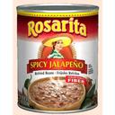 Rosarita Spicy Jalapeno Refried Beans, 30 Ounce -- 12 per case