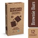 Natures Bakery Double Chocolate Brownie, 1.59 Ounce -- 84 per case