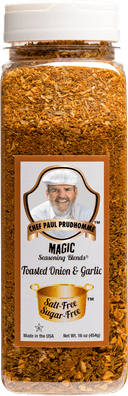 Magic Seasoning Blends Salt Free Sugar Free Toasted Onion and Garlic, 16 Ounce -- 6 per case.