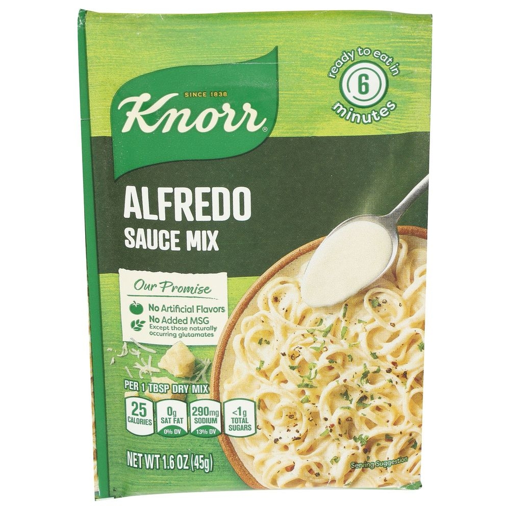 Knorr Alfredo Sauce Mix, 1.6 Ounce -- 12 per case