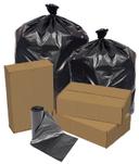 Pitt Plastics Black Slim Jim Perforated Roll Can Liner, 23 Gallon -- 150 per case.