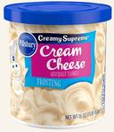 Pillsbury Cream Cheese Flavored Frosting, 16 Ounce -- 8 per case