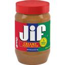 Jif Creamy Peanut Butter, 40 Ounce -- 8 per case.
