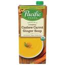 Pacific Foods Carrot Cashew Ginger Soup, 32 Ounce -- 12 per case.