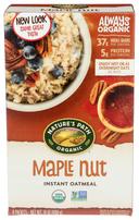 Natures Path Organic Maple Nut Hot Oatmeal, 14 Ounce -- 6 per case.