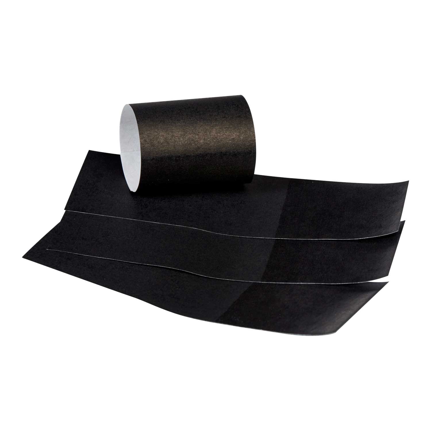 Lapaco Fr Black Napkin Band, 1.5 X 4.25 Inch -- 2000 Per Case