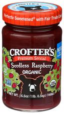 Crofters Organic Raspberry Conserve, 16.5 Ounce -- 6 per case.