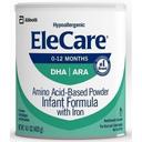 Elecare Dha/Ara Hypoallergenic Amino Acid Based Powder Infant Formula with Iron, 14.1 Ounce Can -- 6 per case