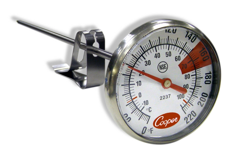 Cooper-atkins Dial Espresso Milk Frothing Thermometer