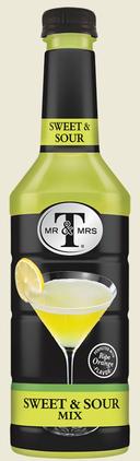 Mr and Mrs T Sweet and Sour Mix, 1 Liter -- 6 per case.