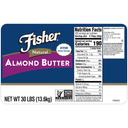 Fisher Almond Butter Spread, 35 Pound.