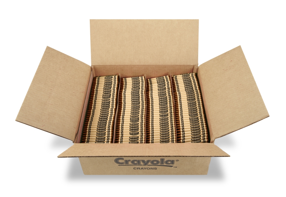 Crayola Brown Bulk Crayons -- 3000 Per Case