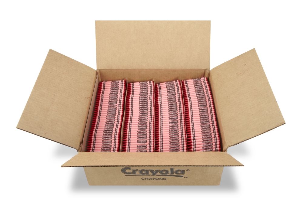 Crayola Red Bulk Crayons -- 3000 Per Case