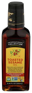 Internation Collection Toasted Sesame Oil, 8.45 Oz -- 6 Per Case.