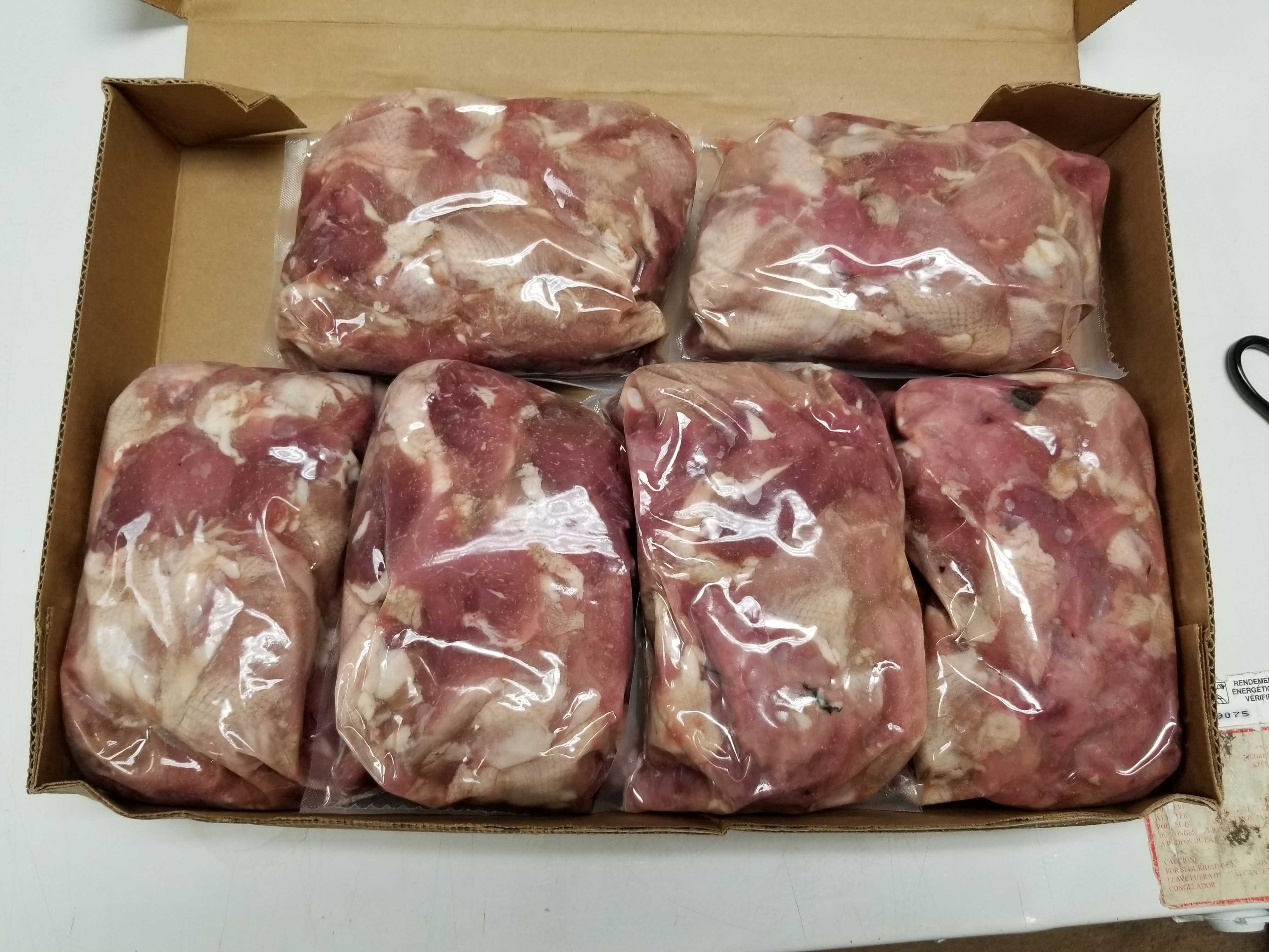 Manchester Farms Bulk Marinated Boneless Quail Breast -- 120 Per Case
