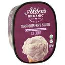 Aldens Organic Marionberry Swirl Ice Cream, 48 Fluid Ounce -- 3 per case