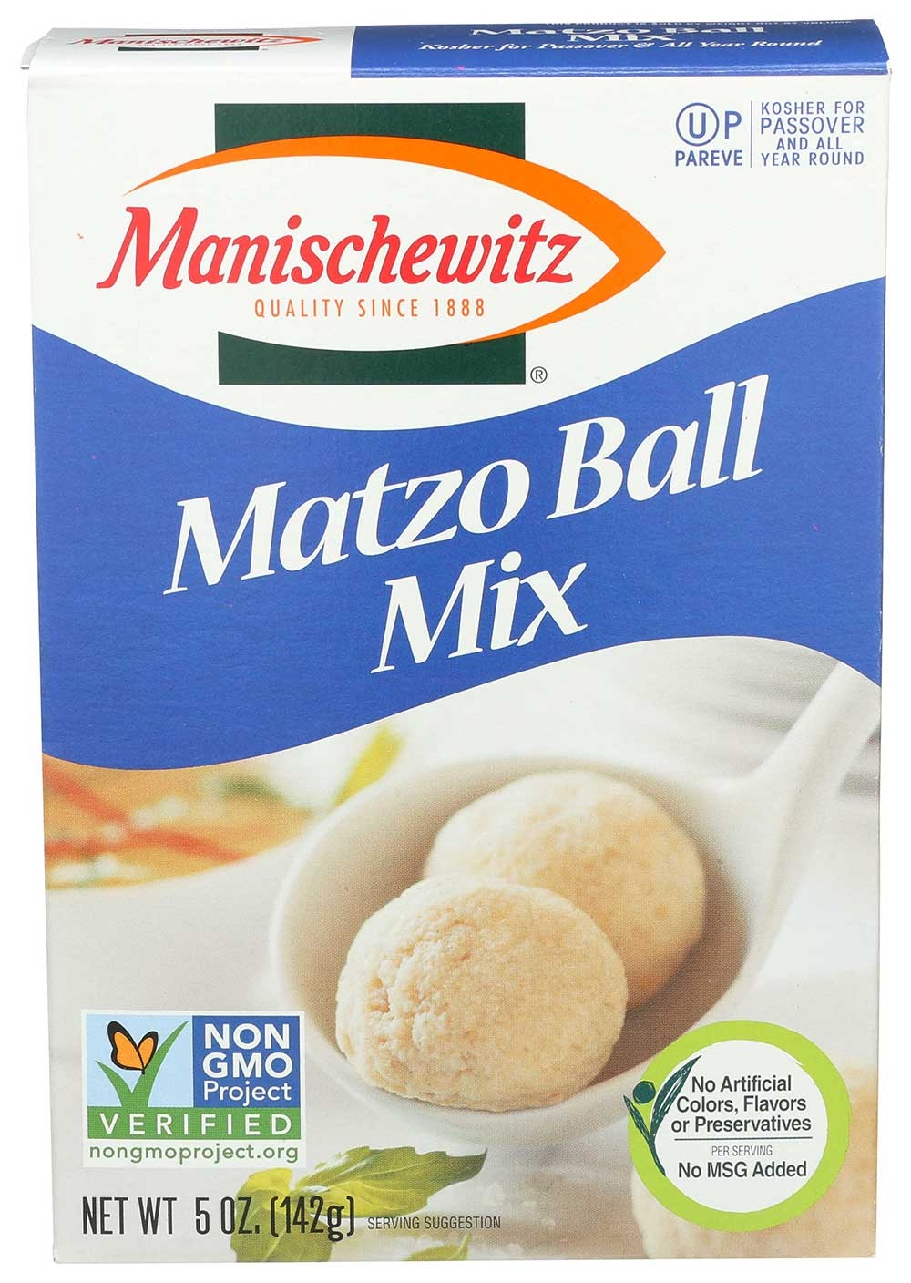 Manischewitz Matzo Ball Mix - 5 ounce  -- 24 per case.