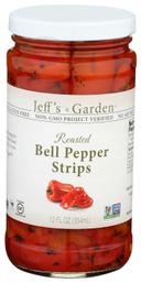 Jeffs Natural Roasted Red Pepper Strips, 12 Ounce -- 6 per case.