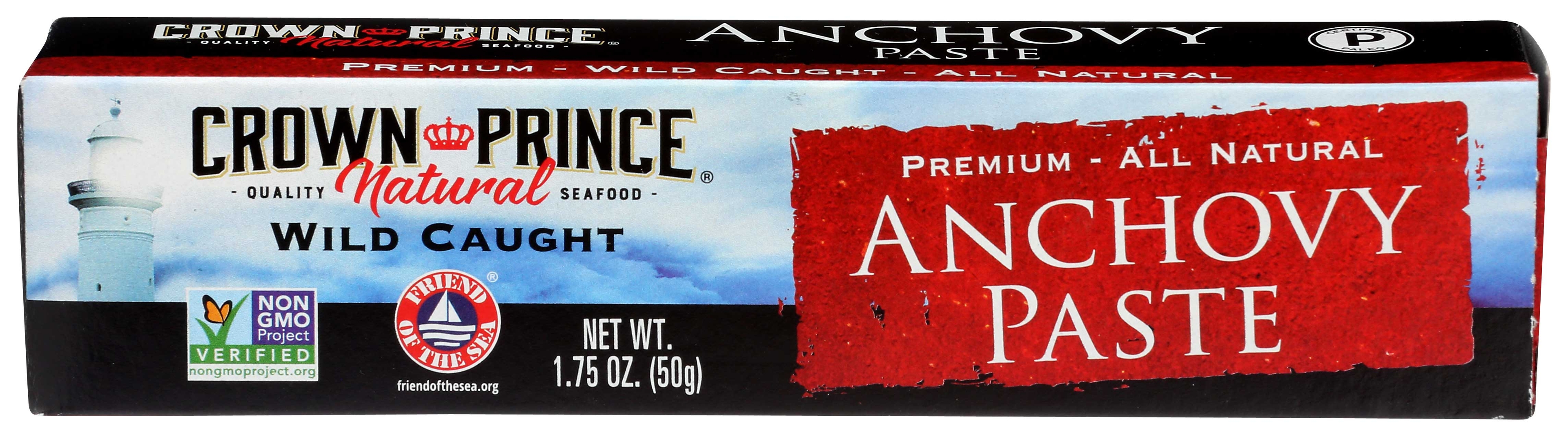 Crown Prince Natural Wild Caught Anchovy Paste, 1.75 Ounce -- 12 per case.