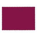 Hoffmaster Burgundy Paper Placemat -- 1000 per case