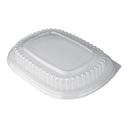Durable PET Lid for Small Smooth Wall Container, 150 count