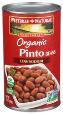 Westbrae Foods Organic Pinto Beans, 25 Ounce