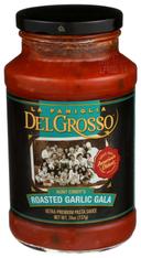 La Famiglia Del Grosso Roasted Garlic Gala Pasta Sauce, 26 Ounce -- 6 per case.