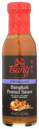 House Of Tsang Bangkok Peanut Sauce. - 11.5 ounce  -- 6 per case.