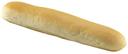 European Bakers Par Baked Plain Bread Stick, 8 inch -- 128 per case.