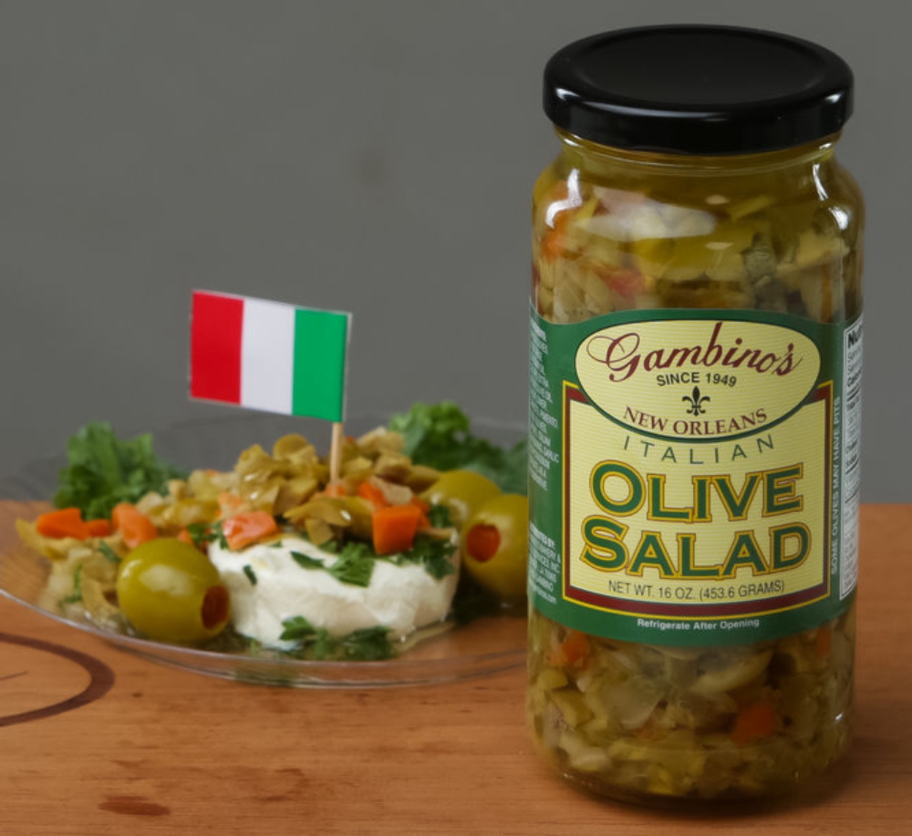 Gambino's Jalapeno Olive Salad, 16 Fluid Ounce -- 6 Per Case