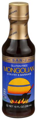 San J Gluten Free Mongolian Beef Sauce, 10 Fluid Ounce -- 6 per case.