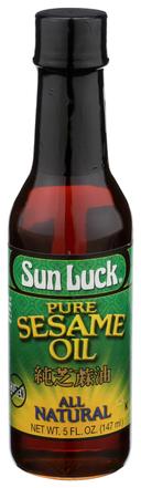 Sun Luck Japanese Pure Sesame Oil, 5 Ounce -- 6 per case