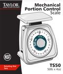 Taylor Rotating Dial Mechanical Scale - Portion Control Scale, 4 Ounce.