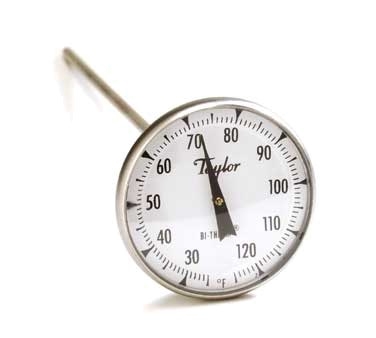 Taylor Bi-therm Superior Grade Thermometer, 2 Inch Dial