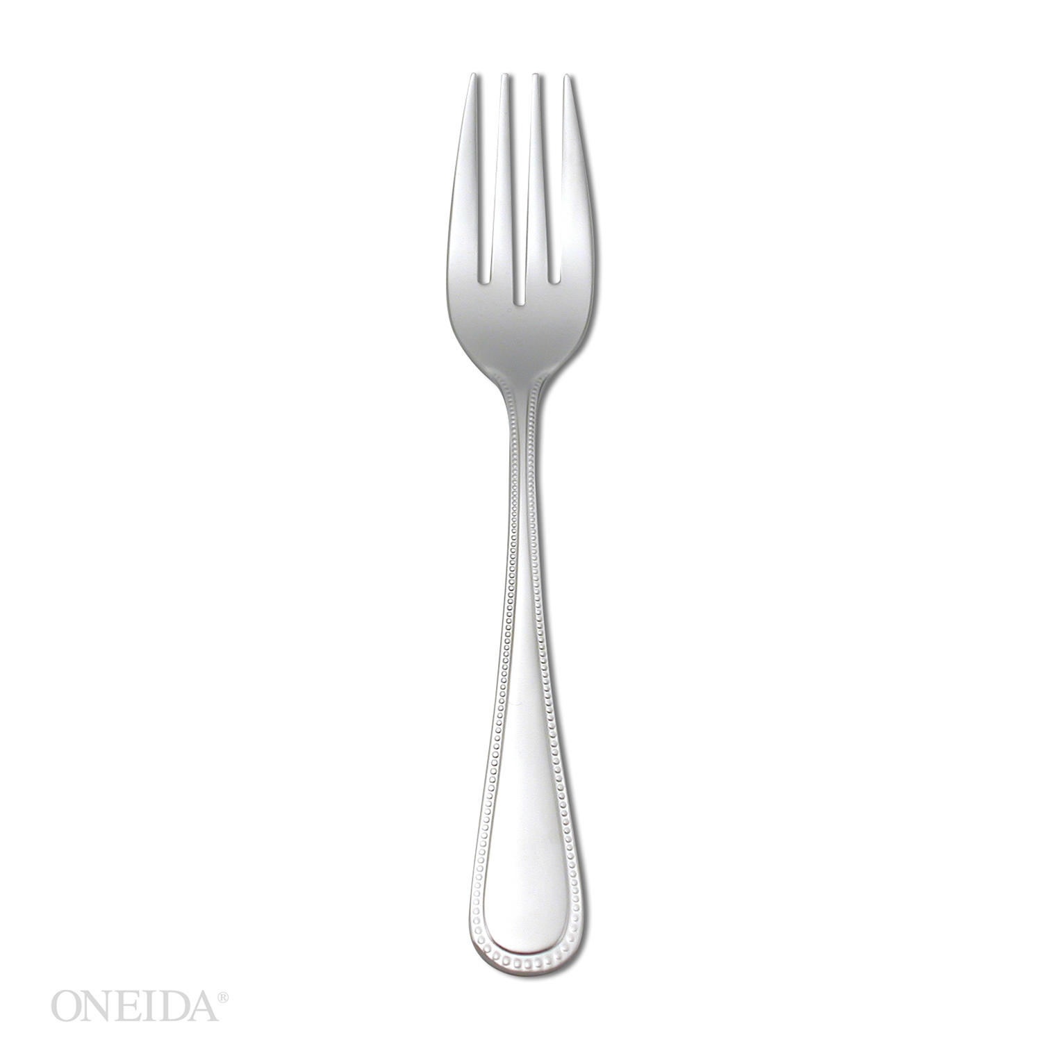 Oneida Pearl 18/10 Stainless Steel Salad Pastry Fork, 6.5 Inch -- 12 Per Case
