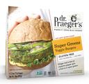 Dr Praegers Super Greens Teff Hemp Veggie Burger, 10 Ounce -- 6 per case